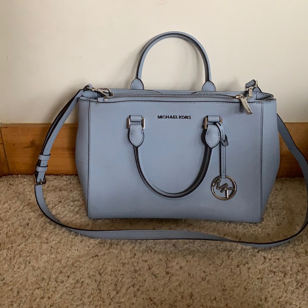Baby Blue Michael Kors purse